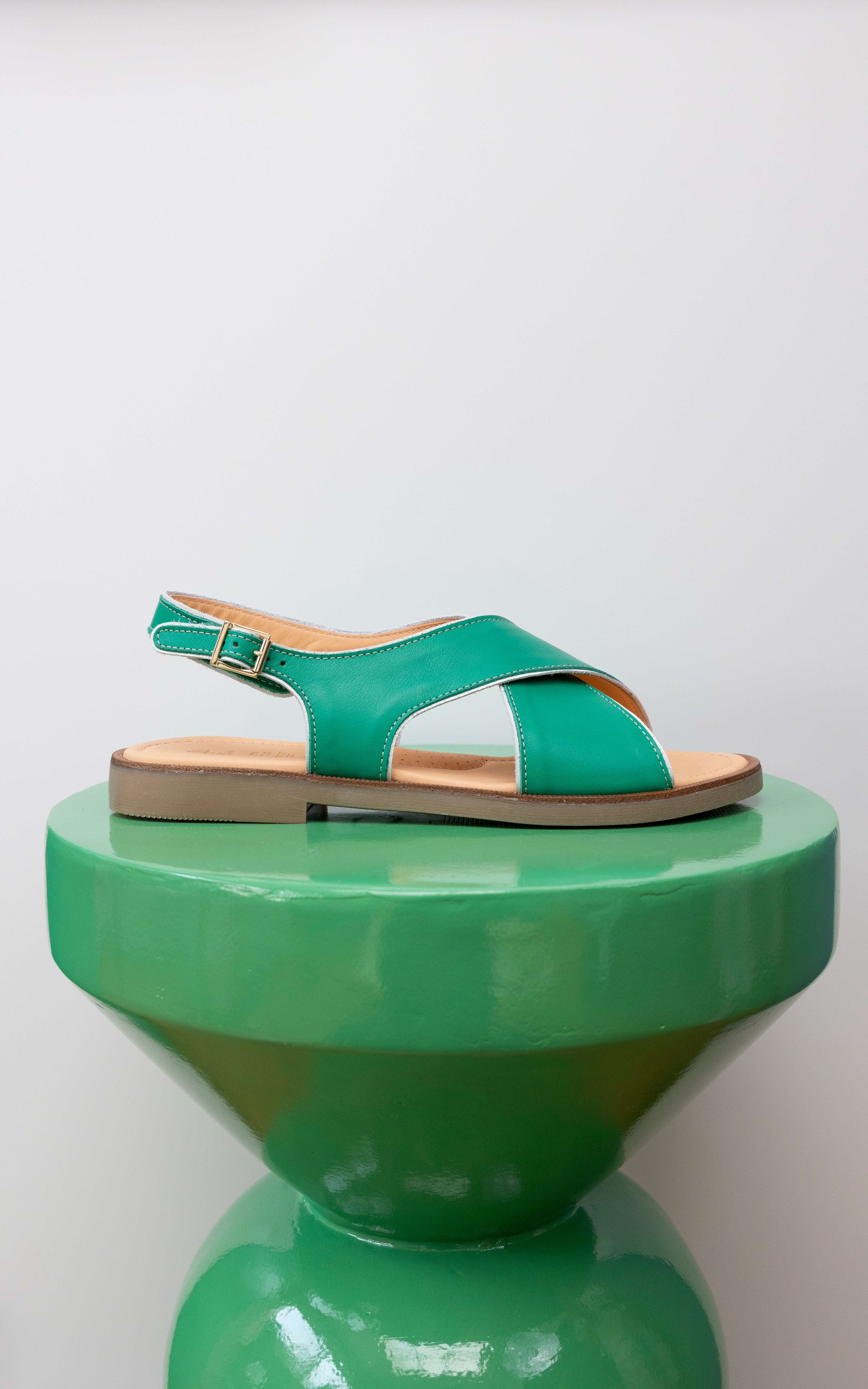 Ocra Sandaal Dames Groen