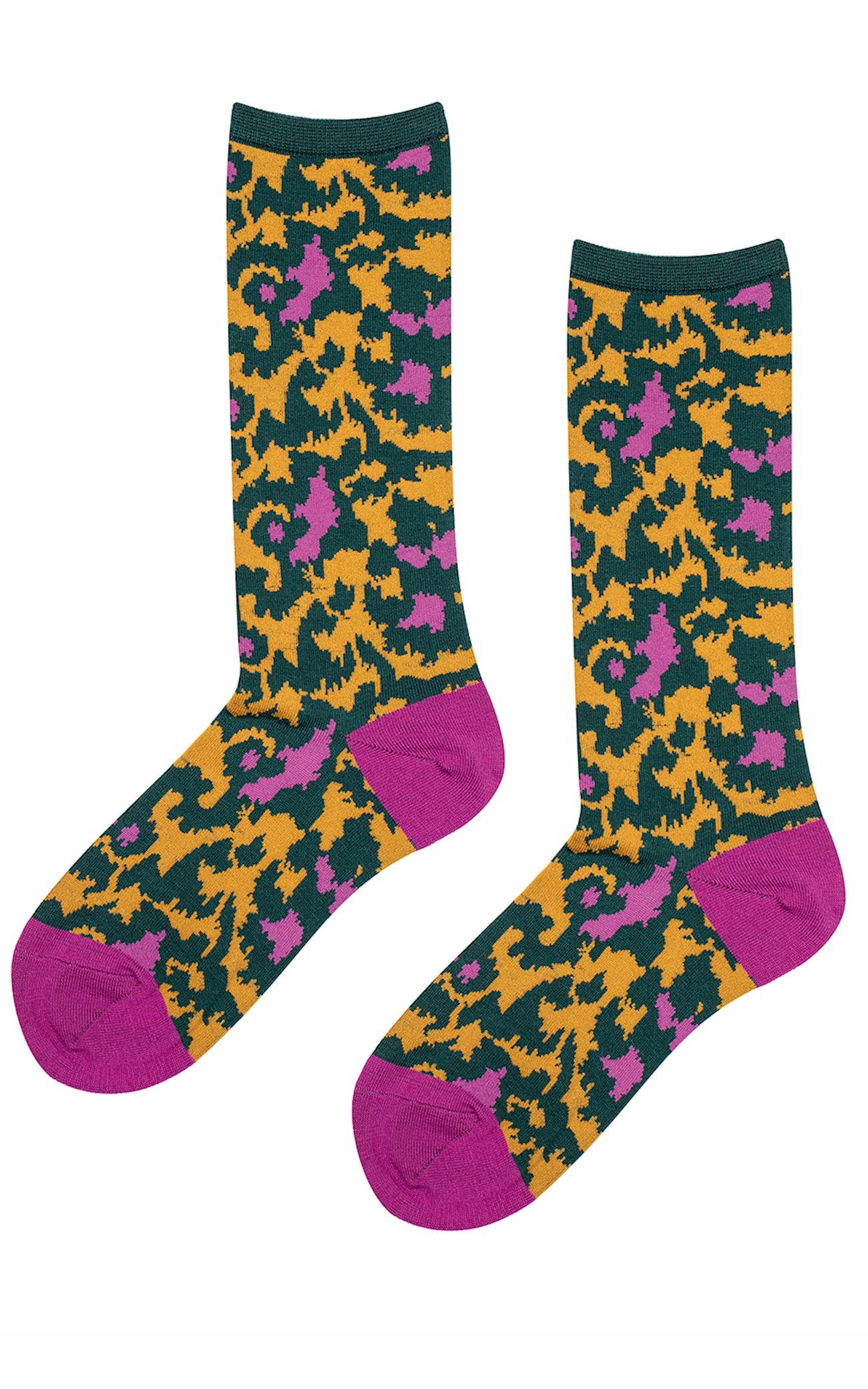 Zilch - Socks Fauna Mustard