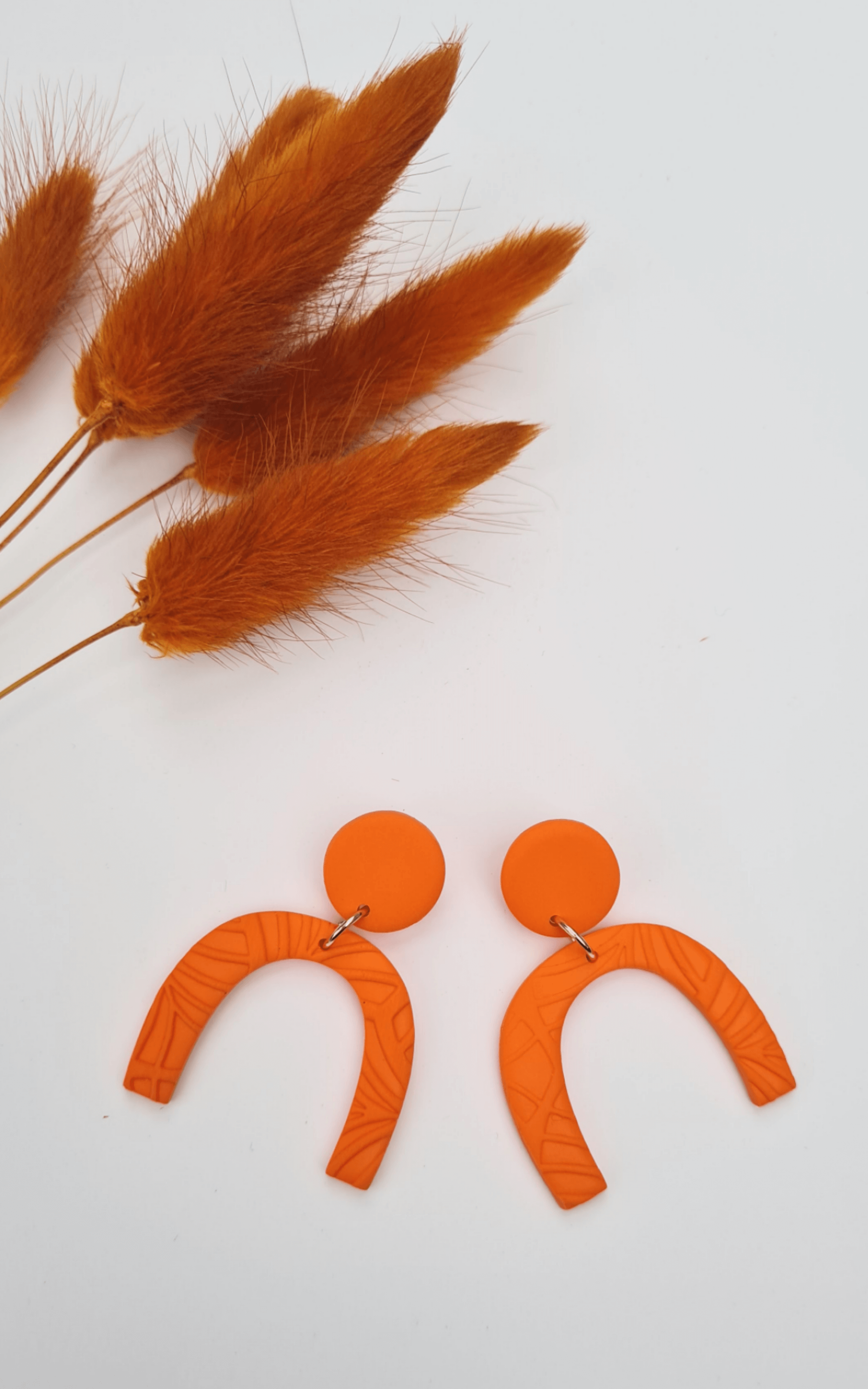Clay By Liza - Mini Spring Oranje Structuur